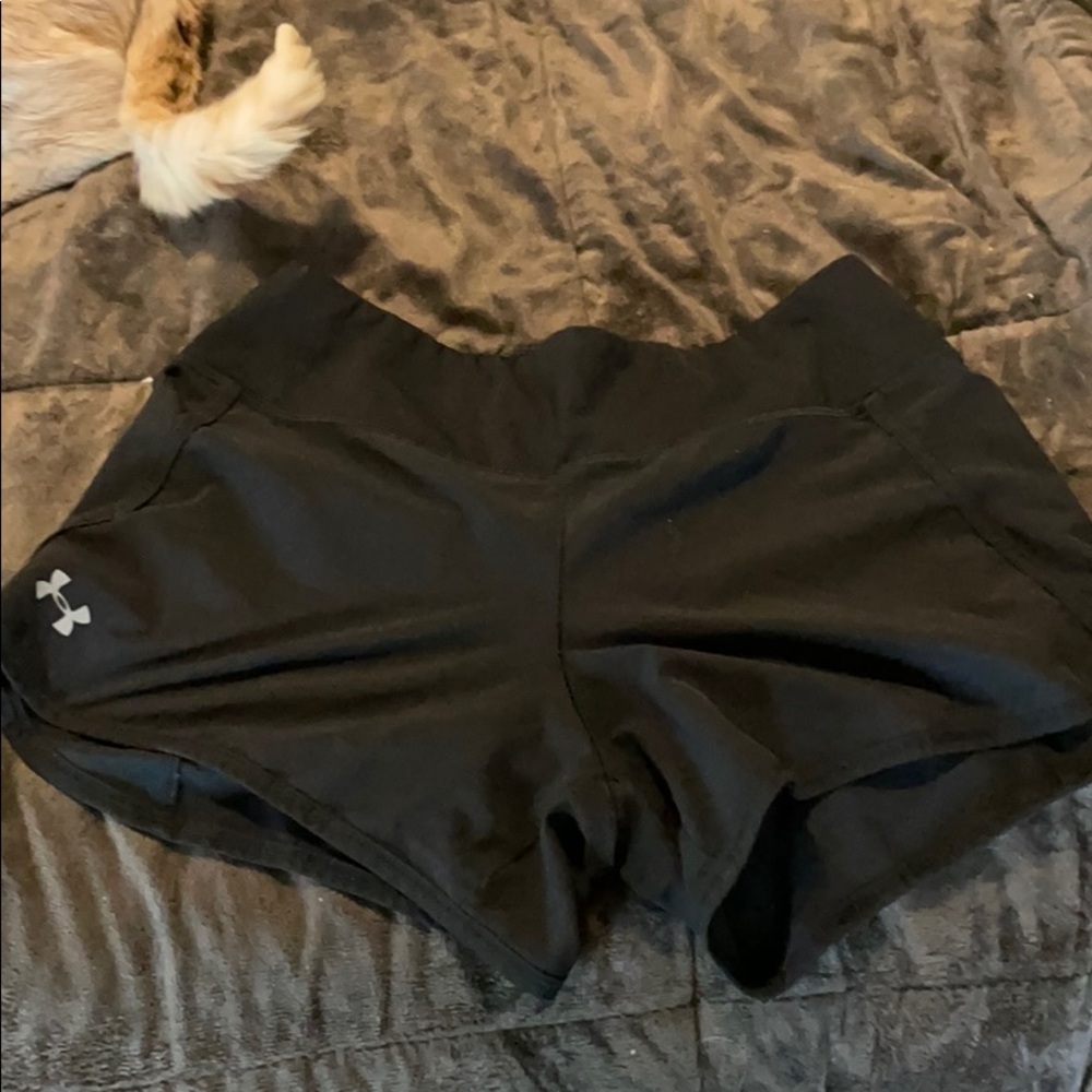 Under armor athletic shorts!